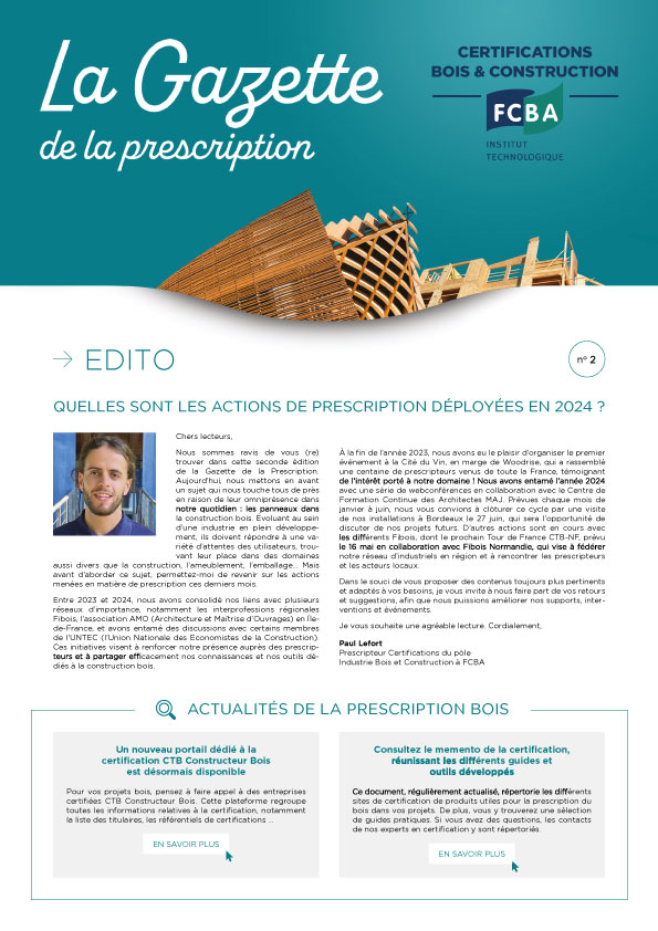 Gazette de la prescription