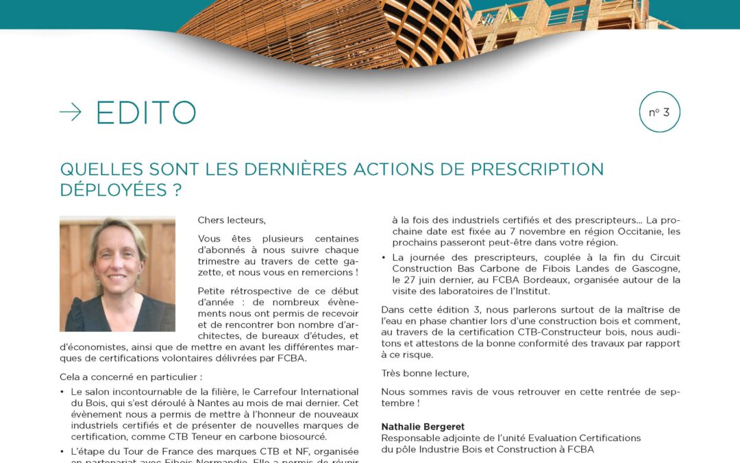 La Gazette de la prescription #3