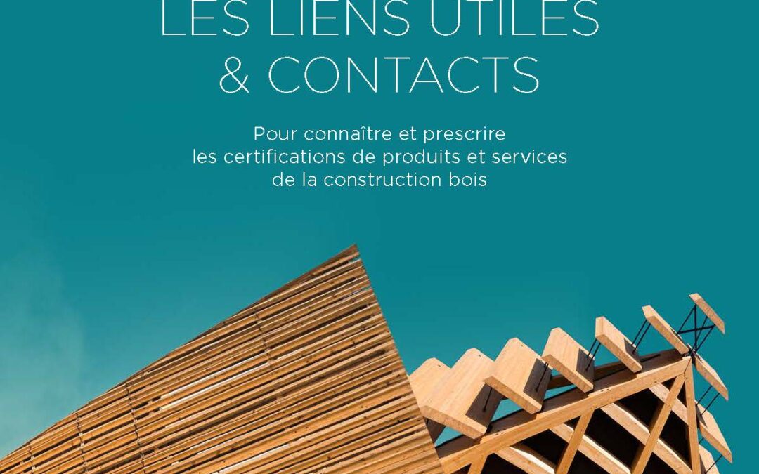 Page de garde du document Liens utiles & Contacts de l'équipe certification FCBA