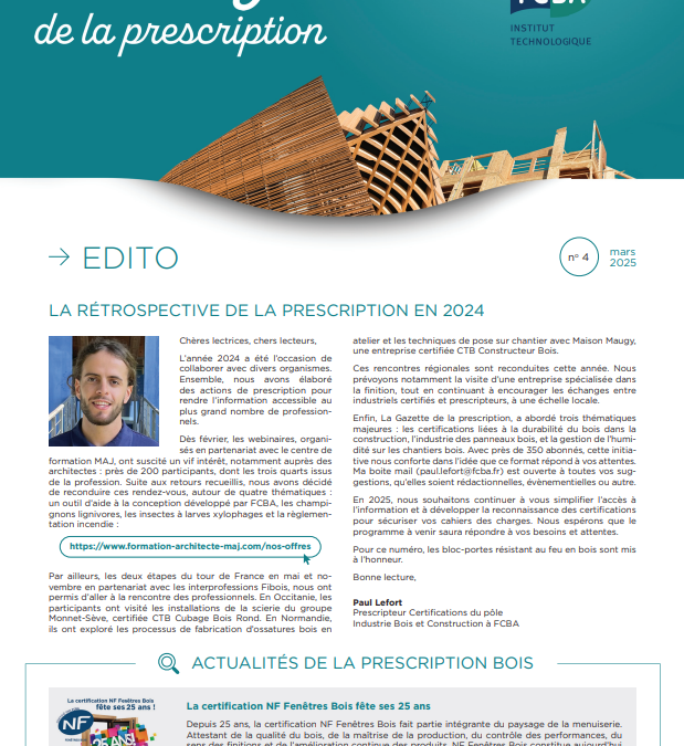La Gazette de la prescription #4